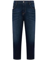 DIESEL - Logo-Patch Jeans - Lyst