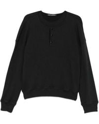 Our Legacy - Ribbed Henley Sweater - Lyst
