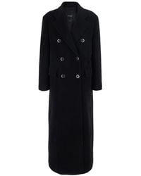 Pinko - Covent Long Double-Breasted Coat - Lyst