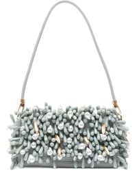 Cult Gaia - Perla Bead-Embellished Shoulder Bag - Lyst