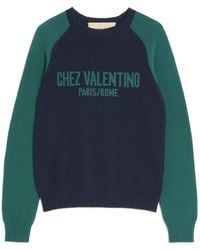 Valentino Garavani - Chez-Motif Sweater - Lyst