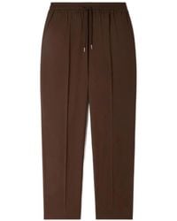 Sandro - Elasticated Wool Trousers - Lyst
