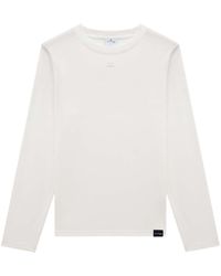 Courreges - Long-sleeve Cotton T-shirt - Lyst