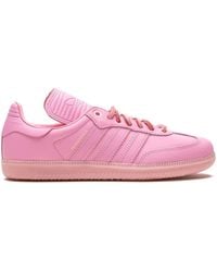 adidas - (x Pharrell Samba Humanrace "pink" Sneakers - Lyst