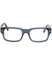 Tom Ford - Bril Met Rechthoekig Montuur - Lyst