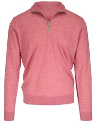 Peter Millar - Excursionist Flex Quarter-Zip Sweater - Lyst