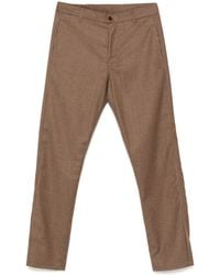 Aspesi - Pantalones Chinos A Cuadros - Lyst