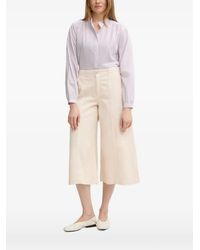 Marc O' Polo - Striped Gathered-Detail Blouse - Lyst