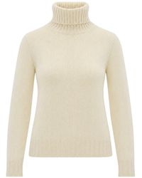 Fabiana Filippi - Roll-Neck Knitted Sweater - Lyst