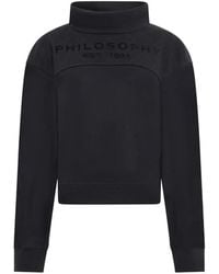 Philosophy Di Lorenzo Serafini - Roll-Neck Sweatshirt - Lyst