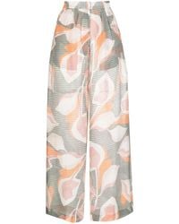 Bambah - Broek Met Abstracte Print - Lyst