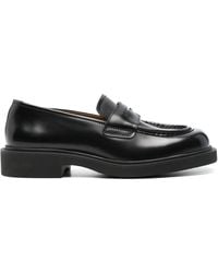 Sandro - Penny Slot Leather Loafers - Lyst