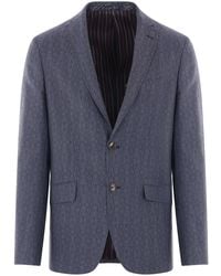 Etro - Sakko mit Paisley-Print - Lyst