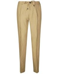 Berwich - Drawstring Pleated Trousers - Lyst