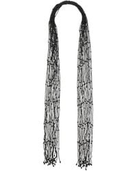 Emporio Armani - Beaded Multi-Strand Necklace - Lyst