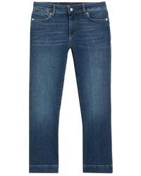 Sportmax - Whiskering-Effect Jeans - Lyst