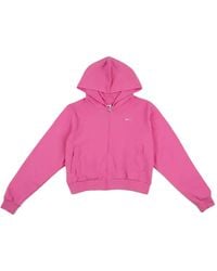 Nike - Chill Badstof Hoodie Met Rits - Lyst