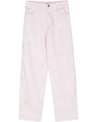 Baum und Pferdgarten - Noelle Mid-rise Straight-leg Jeans - Lyst