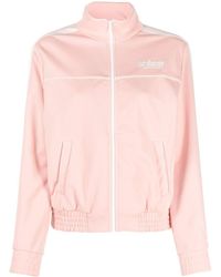 Sporty & Rich - Logo-embroidered Zip-up Jacket - Lyst
