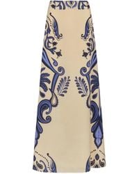 Johanna Ortiz - Jupe Longue Everywhere À Motif Cachemire - Lyst