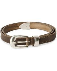 Our Legacy - Buckle-Fastening Leather Belt - Lyst