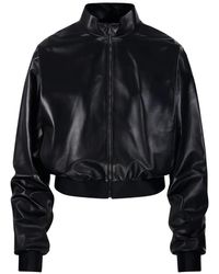 Gucci - Zip-Up Leather Jacket - Lyst