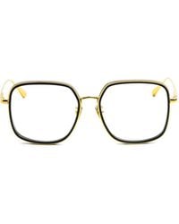Linda Farrow - Square-Frame Glasses - Lyst