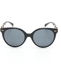Versace - Round-frame Tinted Sunglasses - Lyst