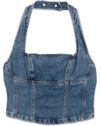 Reformation - Lucinda Denim Top - Lyst