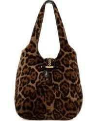 Chloé - Bolso de hombro Balloon con motivo de leopardo - Lyst