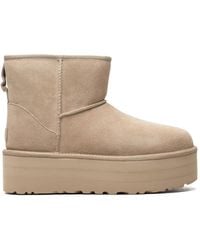 UGG - Classic Mini Platform 50.8Mm "Mustard Seed" Boots - Lyst
