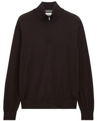 Pringle of Scotland - Quarter-Zip Merino Wool Sweater - Lyst