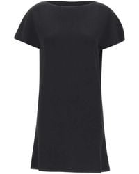 Kaos - Boat-Neck Knitted Mini Dress - Lyst