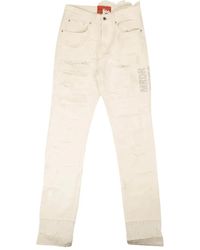 Who Decides War - Ripped Five-Pocket Jeans - Lyst
