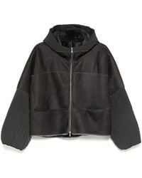 Transit - Zip-Up Hood Jacket - Lyst