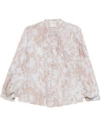 forte_forte - Floral Print Shirt - Lyst