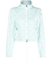 Moncler - Chaqueta Alose con logo estampado - Lyst
