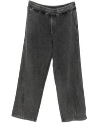 Emporio Armani - Elasticated-Waistband Track Pants - Lyst