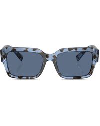 Dolce & Gabbana - Sharped Rectangle-Frame Sunglasses - Lyst