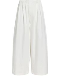 Proenza Schouler - Pantalones anchos con pinzas - Lyst