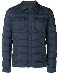 Herno - Padded Button-Up Jacket - Lyst