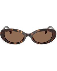 Dolce & Gabbana - Tortoiseshell-Effect Devotion Sunglasses - Lyst