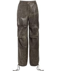 retroféte - Tesla Leather Trousers - Lyst