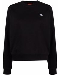 DIESEL - F-Reggy-Doval-Pj Sweater Met Logo-applicatie - Lyst