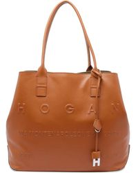 Hogan - Borsa A Spalla Script Media - Lyst