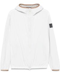 Fay - Giacca A Vento Con Applicazione - Lyst