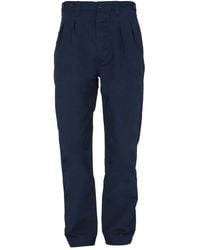 Nigel Cabourn - Pleated Straight-Leg Trousers - Lyst
