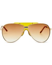 The Attico - X Linda Farrow Amelia Sunglasses - Lyst