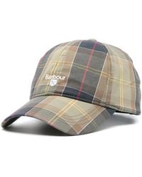Barbour - Baseballkappe Mit Logo-Print - Lyst