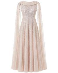 Needle & Thread - Moonlight Sequin-Embellished Gown - Lyst